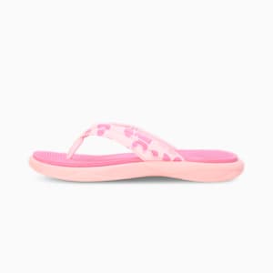 Royalcat Softride Cara Women's Flip-Flops, Grape Mist-Whisp Of Pink-Fast Pink, extralarge-IND
